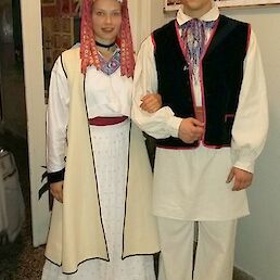 2. mesto - Svatbeni kostum iz Poljanske doline