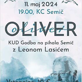 Oliver - koncert KUD Godba na pihala Semič
