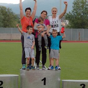 Mladi belokranjski atleti v Novem mestu