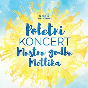 Poletni koncert Mestne godbe Metlika