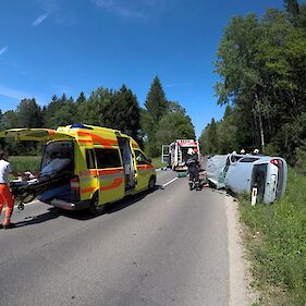 Prometna nesreča na cesti Črnomelj - Vranoviči