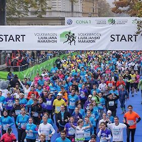 Belokranjci na 20. ljubljanskem maratonu