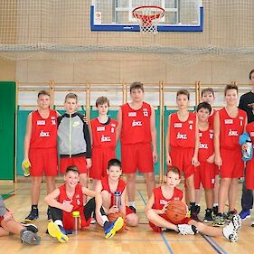 Košarkarski turnir U13 v Brežicah