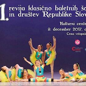 Revija baletnih šol in društev Slovenija