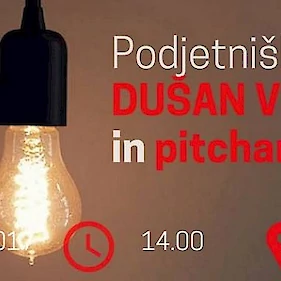 Podjetniška zgodba Dušan Vukčevič in "pitchanje" idej
