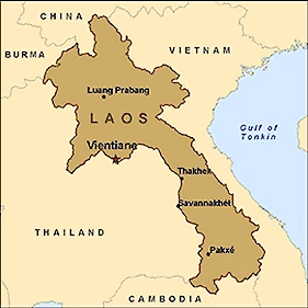 Laos - potovati z drobižem