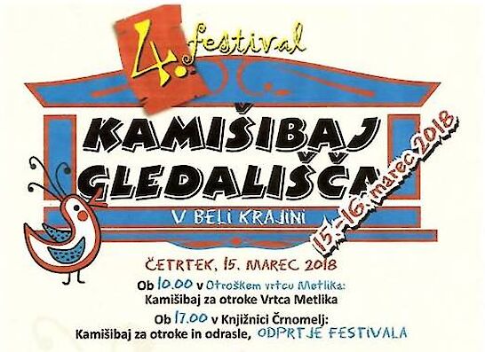 Odprtje 4. festivala kamišibaj gledališča v Beli krajini