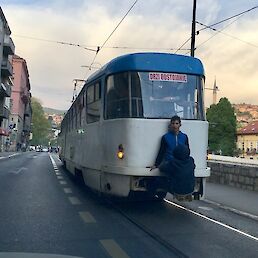 Nekateri se v Sarajevu vozijo z brezplačnim javnim prevozom