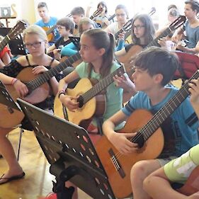 Poletna šola kitare v Črnomlju