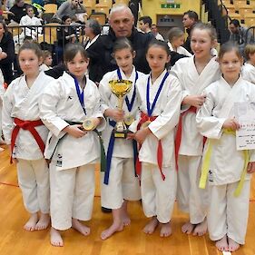 Karate klub Krka Črnomelj na državnem prvenstvu JKA do 15 medalj