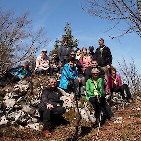 Metliški planinci na izletu na Kočevskem