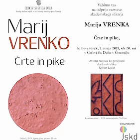 Odprtje razstave - Marij Vrenko