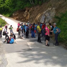 5. srečanje planincev MDO Dolenjske in Bele krajine na Debenc