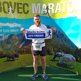 Danes je potekal tudi maraton v Bovcu ...