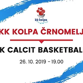 KK Kolpa Črnomelj - KK Calcit Basketball