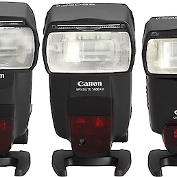 Canon 600EX, 580 EX II in 430 EX II