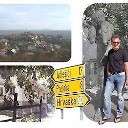 Ivan Novak je letos junija poleg Preloke obiskal še Ljubljano in Bled ter ženine sorodnike na Hrvaškem.