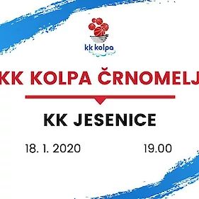 KK Kolpa Črnomelj - KK Jesenice