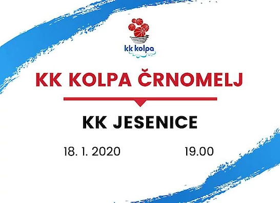 KK Kolpa Črnomelj - KK Jesenice