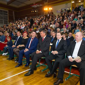 Predsednik republike na prireditvi ob slovenskem kulturnem prazniku v Črnomlju
