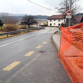 Cesta Podturn - Dolenjske Toplice bo zaprta