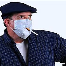 Čiko Dimc o zaščiti pred koronavirusom: ''Najbolj moraš biti previden pri kajenju z masko!''