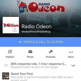1000 "lajkov" na Odeonovem FB profilu!