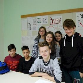 Snemanje filma v projektu Evropa v šoli