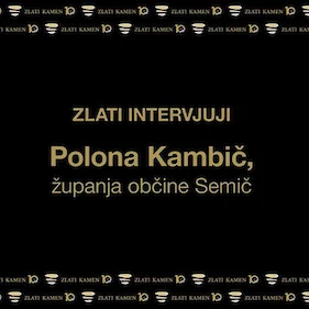 Zlati intervju z županjo Polono Kambič