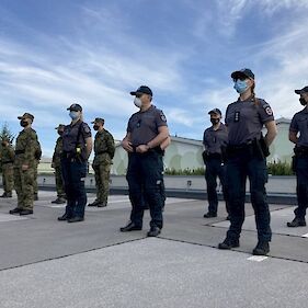 21 tujih policistov prihaja v Belo krajino