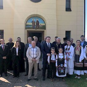Srbski zunanji minister obiskal Belo krajino