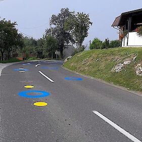 Nova prometna signalizacija na Vinogradniški cesti