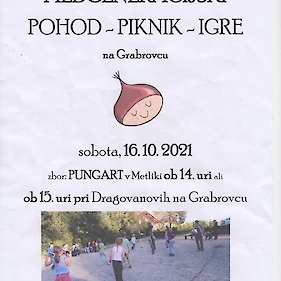 Medgeneracijski pohod - piknik - igre na Grabrovcu