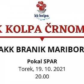 KK Kolpa Črnomelj : AKK Branik Maribor