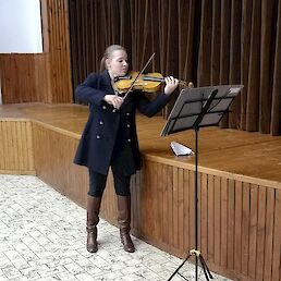 Kulturni program je izvedla violinistka Ema Starešinič.