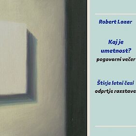 Slovenski kulturni praznik – pogovorni večer in odprtje likovne razstave Roberta Lozarja