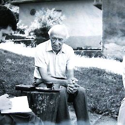 Intervju z dr. Božidarjem Flajšmanom in Majo Weiss, leta 1988, malo pred smrtjo