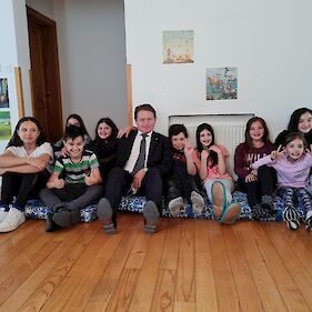Župan obiskal Večnamenski romski center