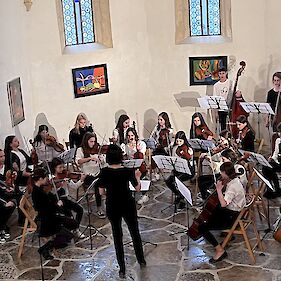 Koncert komornih skupin z violino in godalnega orkestra