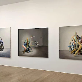 Odprtje razstave Momental–mente / Žive slike v Moderni galeriji