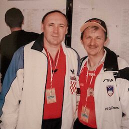Svetovno prvenstvo za veterane - Bremen, Nemčija 2006, Dragutin Šurbek in Jurij Kure.
