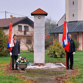 Komemoracija ob dnevu spomina na mrtve v Dragatušu