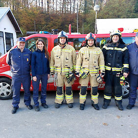 Črnomaljski gasilci na mednarodnem usposabljanju v Karlovcu