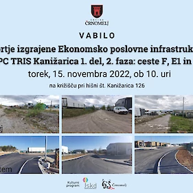 Odprtje izgrajene Ekonomsko poslovne infrastrukture v PC TRIS Kanižarica
