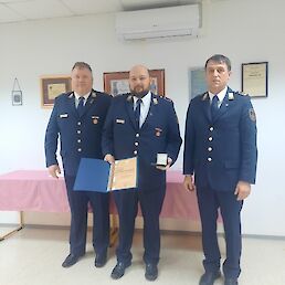 Priznanje GZ Črnomelj 1. stopnje je prejel Andrej Mežnar