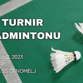 KBŠ turnir v badmintonu