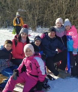 Zimski športni dan četrtošolcev OŠ Loka na Gačah