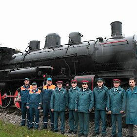 Železničarji v Črnomlju, 17. februarja 2014