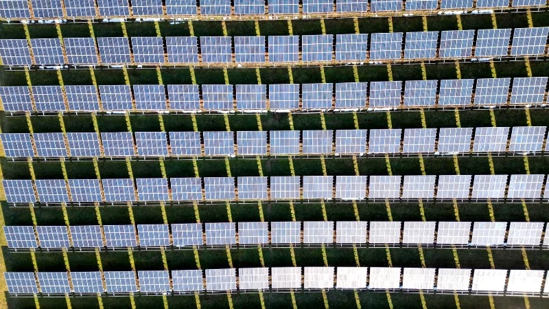 Solarni moduli v Kanižarici.