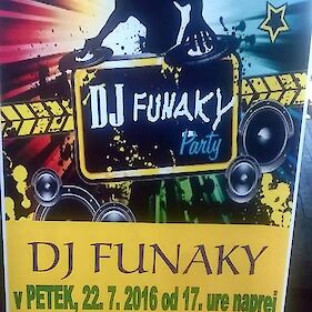 Večer na Kolpi z DJ Funakyjem
